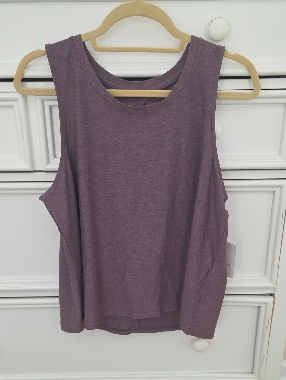 Wander Sleeveless Tank Top in Plum NWT
